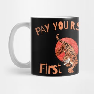 Save like the power of a tiger Mug